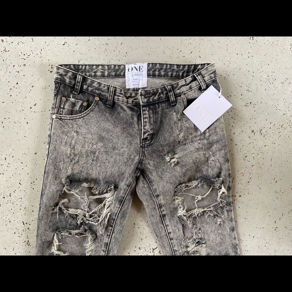 ✨ S O L D ✨ One Teaspoon Trashed Freebirds Jeans - Picture 8 of 12
